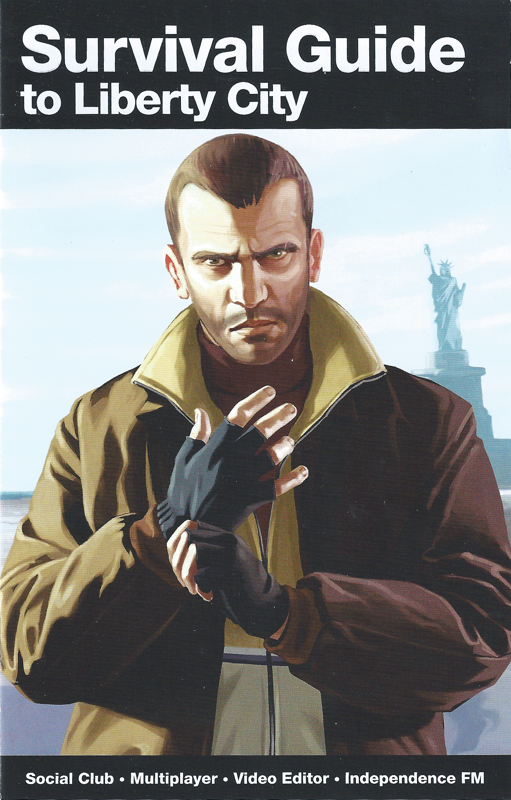 Manual for Grand Theft Auto IV (Windows): Survival Guide - Front