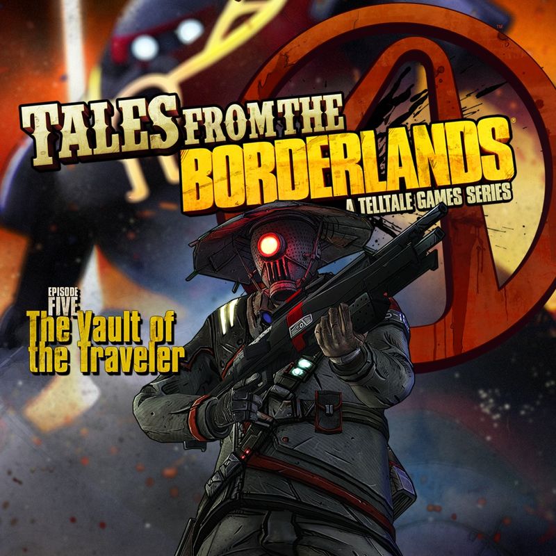 Front Cover for Tales from the Borderlands: Episode Five - The Vault of the Traveler (PlayStation 3 and PlayStation 4) (PSN release)