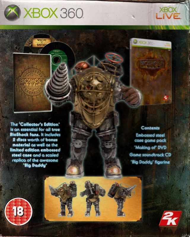 Spine/Sides for BioShock (Limited Edition) (Xbox 360): Right