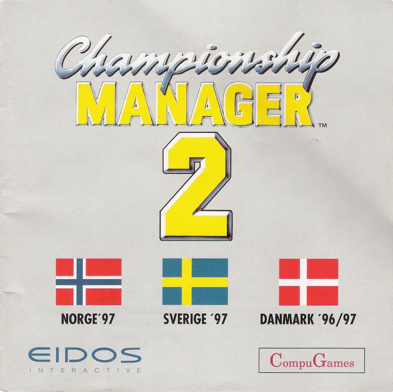 Other for Championship Manager 2: Scandinavian Leagues (DOS): Jewel Case - Front