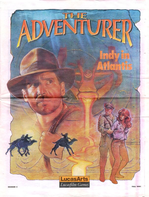 Advertisement for P-38 Lightning Tour of Duty (DOS): Adventurer #3 Fall 1991 - Front