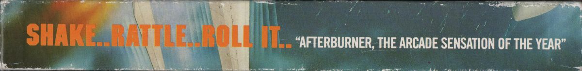 Spine/Sides for After Burner II (Atari ST): Bottom (Outside)