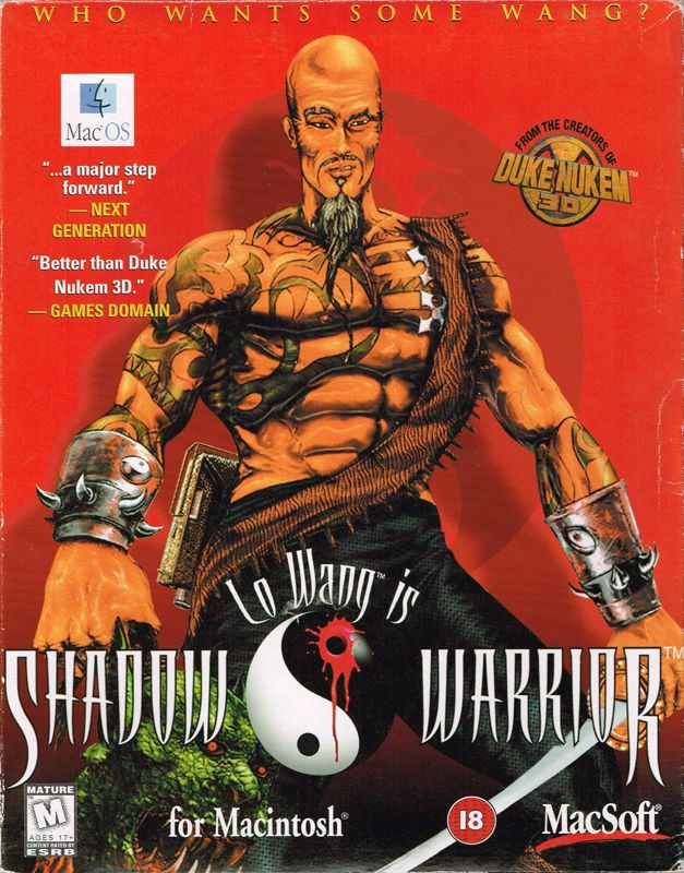 Front Cover for Shadow Warrior (Macintosh)