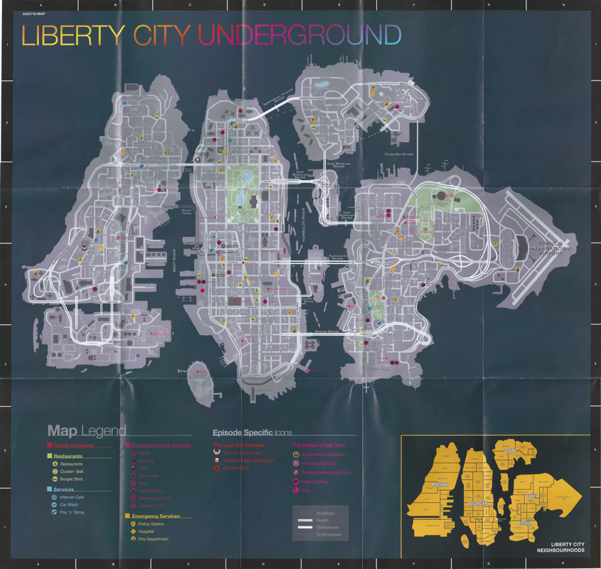 Grand Theft Auto: Episodes from Liberty City cover or packaging material -  MobyGames