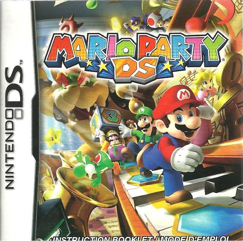 Manual for Mario Party DS (Nintendo DS): Front