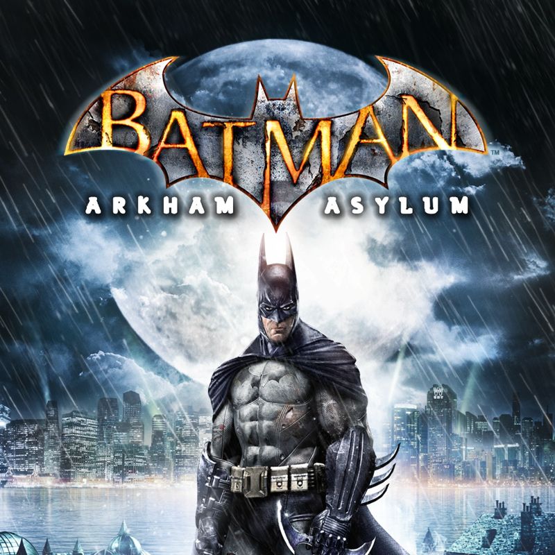 Front Cover for Batman: Arkham Asylum (PlayStation 3) (download release)