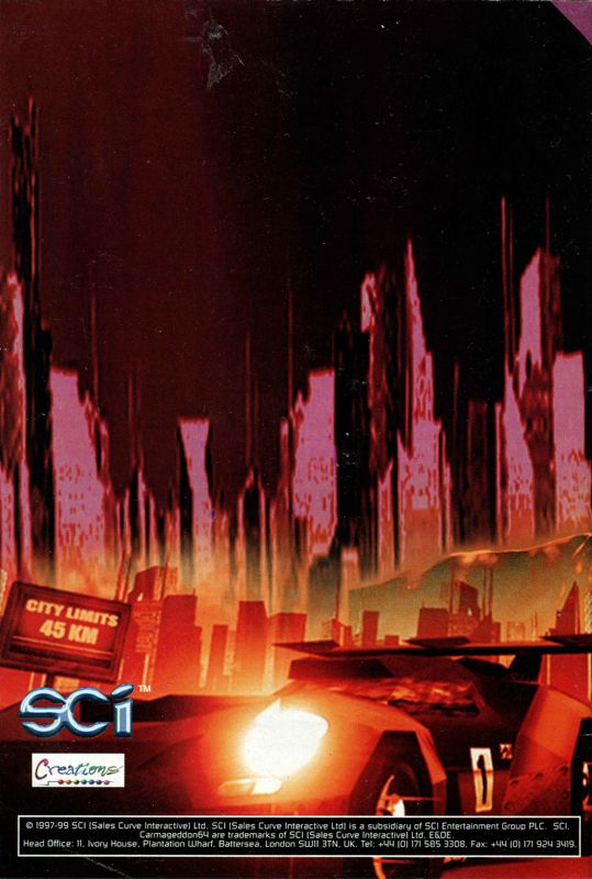 Carmageddon 2: Carpocalypse Now cover or packaging material - MobyGames