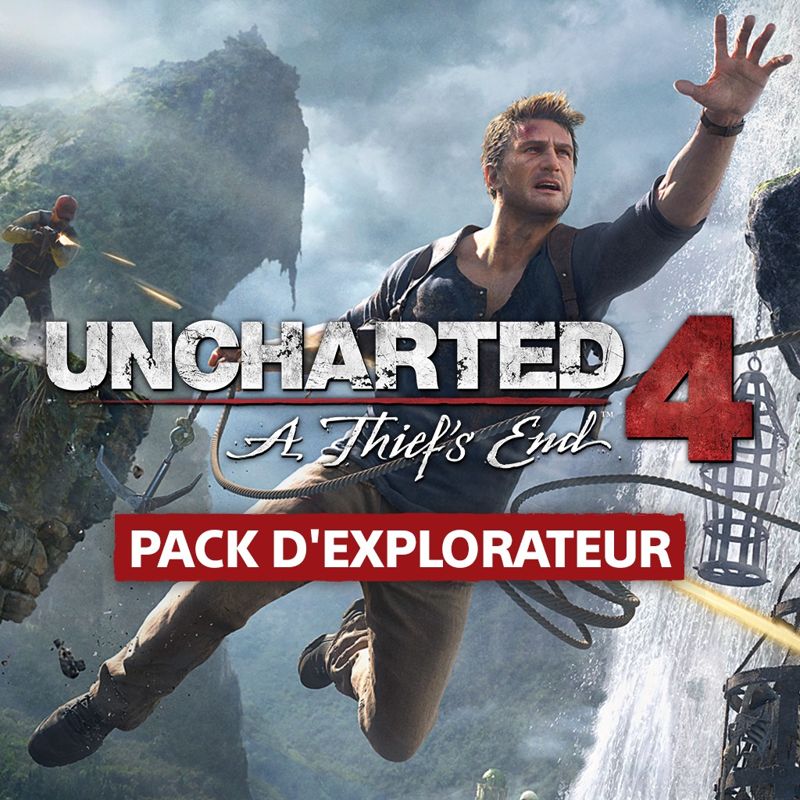 Front Cover for Uncharted 4: A Thief's End - Explorer's Pack (PlayStation 4) (PSN release)