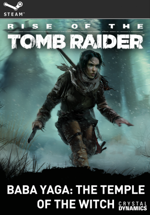 Front Cover for Rise of the Tomb Raider: Baba Yaga - The Temple of the Witch (Windows) (Square Enix Europe Online release)