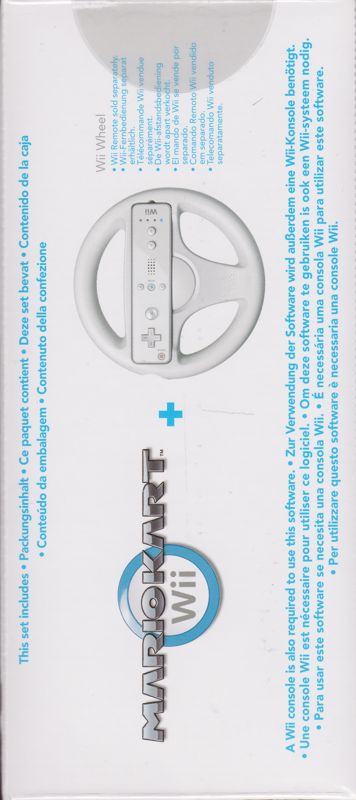 Spine/Sides for Mario Kart Wii (Wii) (Bundled with Wii Wheel): Left