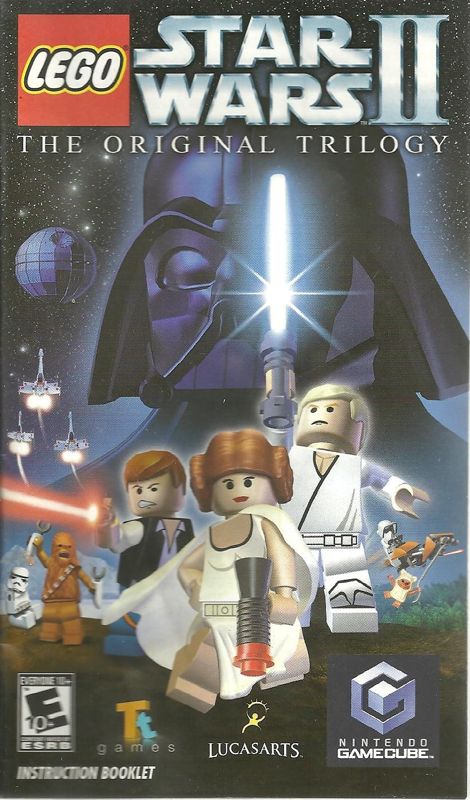 Manual for LEGO Star Wars II: The Original Trilogy (GameCube): Front