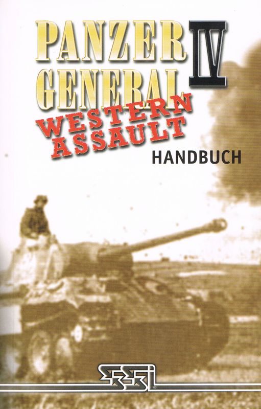 Manual for Panzer General 3D Assault (Windows) (1st German release): Front
