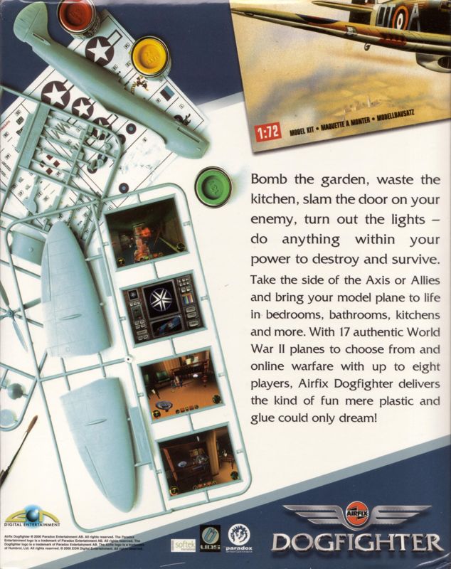 Back Cover for Airfix: Dogfighter (Windows)