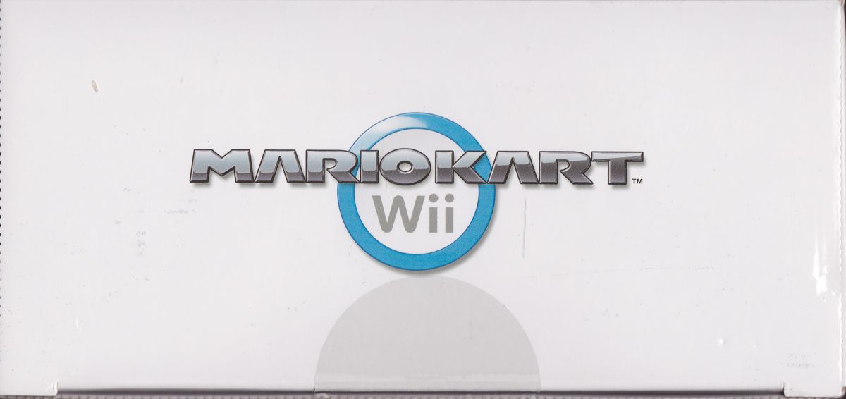 Spine/Sides for Mario Kart Wii (Wii) (Bundled with Wii Wheel): Top