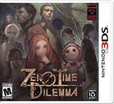Front Cover for Zero Time Dilemma (Nintendo 3DS) (download release)