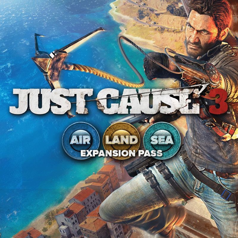 Front Cover for Just Cause 3: Air, Land & Sea Expansion Pass (PlayStation 4) (PSN release)