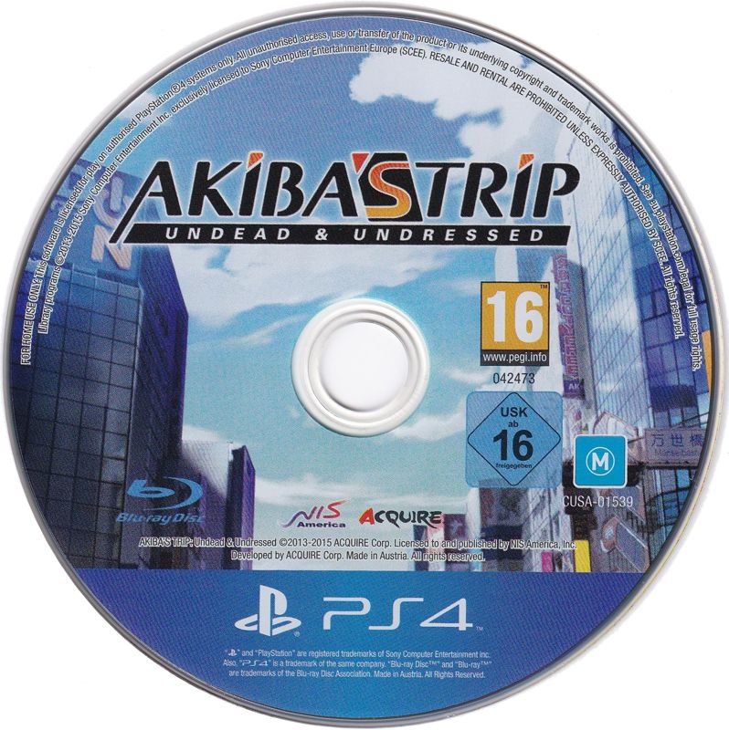 Media for Akiba's Trip: Undead & Undressed (PlayStation 4)