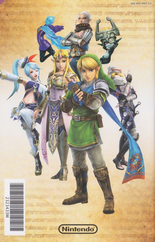 Manual for Hyrule Warriors (Limited Edition) (Wii U): Back
