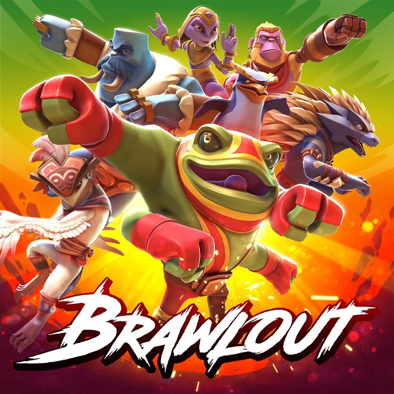 Front Cover for Brawlout (Nintendo Switch) (download release)