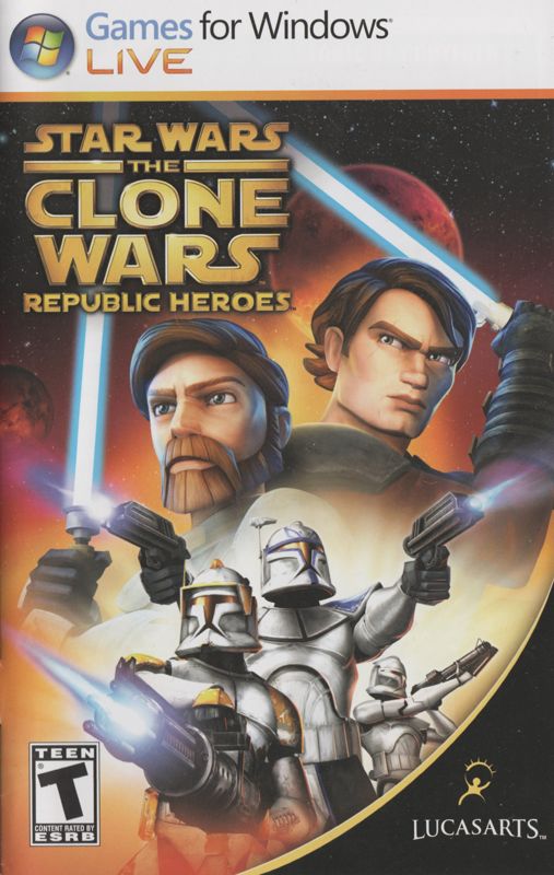 Manual for Star Wars: The Clone Wars - Republic Heroes (Windows): Front