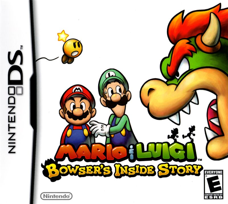 Front Cover for Mario & Luigi: Bowser's Inside Story (Nintendo DS)
