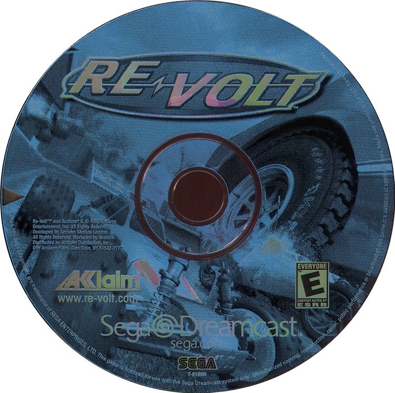 Media for Re-Volt (Dreamcast)