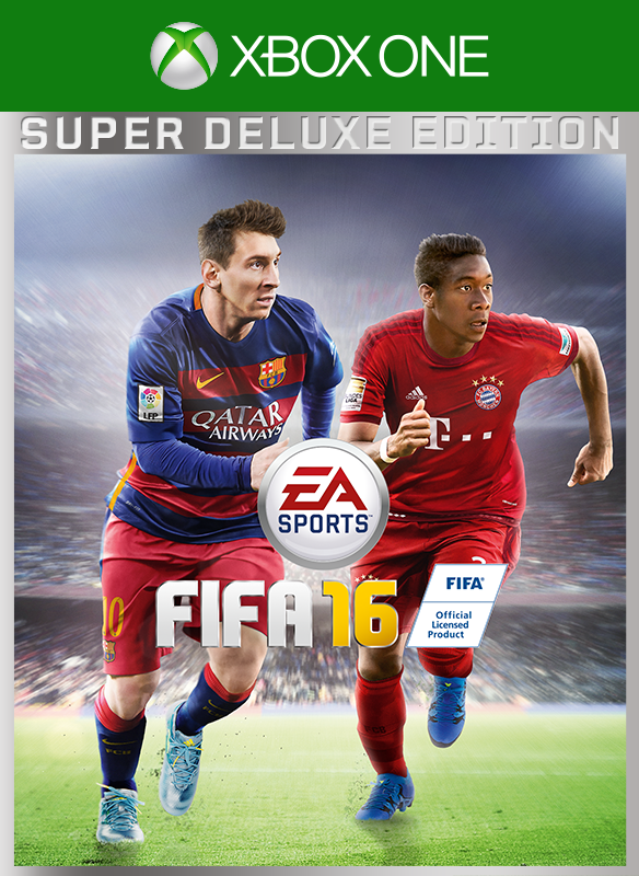 Front Cover for FIFA 16 (Super Deluxe Edition) (Xbox One) (Download release)