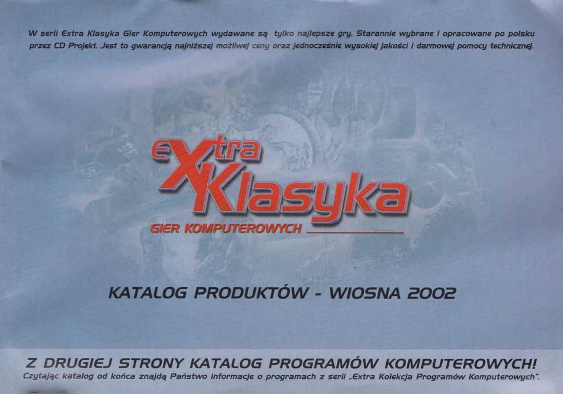 Advertisement for Fallout (Windows) (eXtra Klasyka release): Catalogue - Front