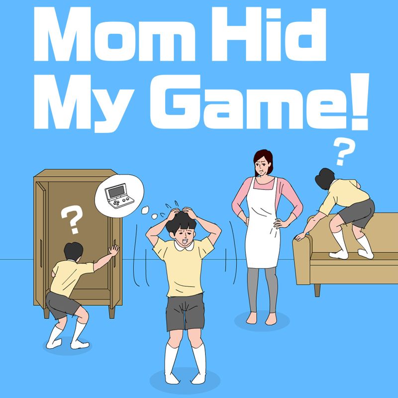 Front Cover for Hidden my game by mom - escape room (New Nintendo 3DS and Nintendo Switch) (download release)