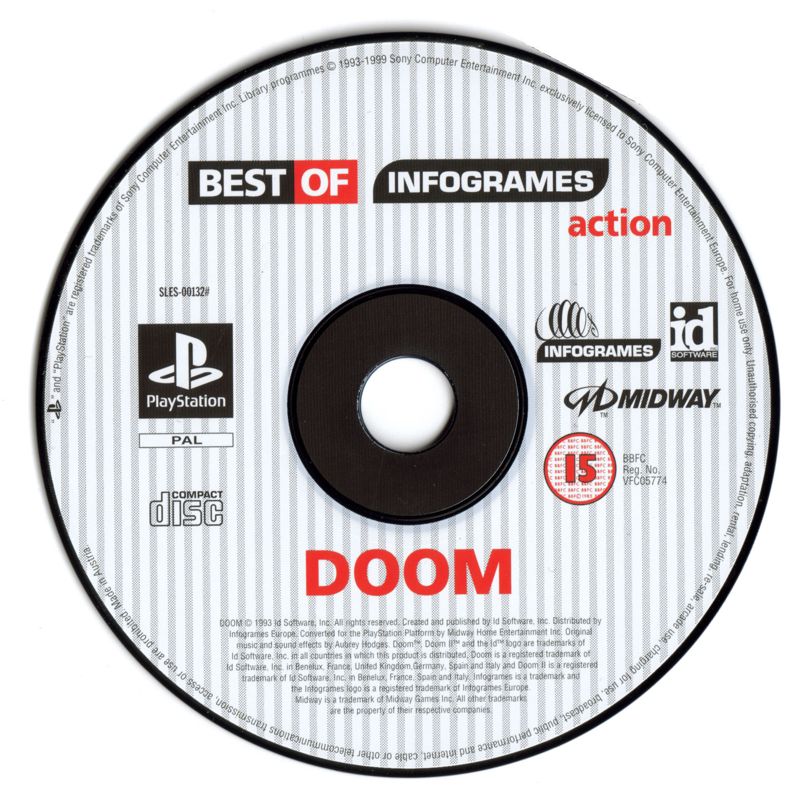 Media for Doom (PlayStation) (Best of Infogrames Action Value Series budget release)