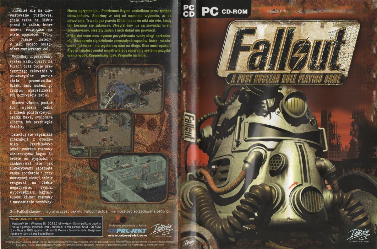 Full Cover for Fallout Tactics: Postnuklearna Gra Taktyczna (Windows): <i>Fallout</i>