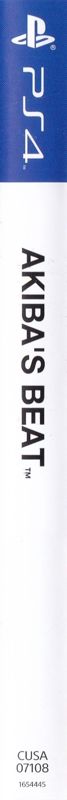 Spine/Sides for Akiba's Beat (PlayStation 4)
