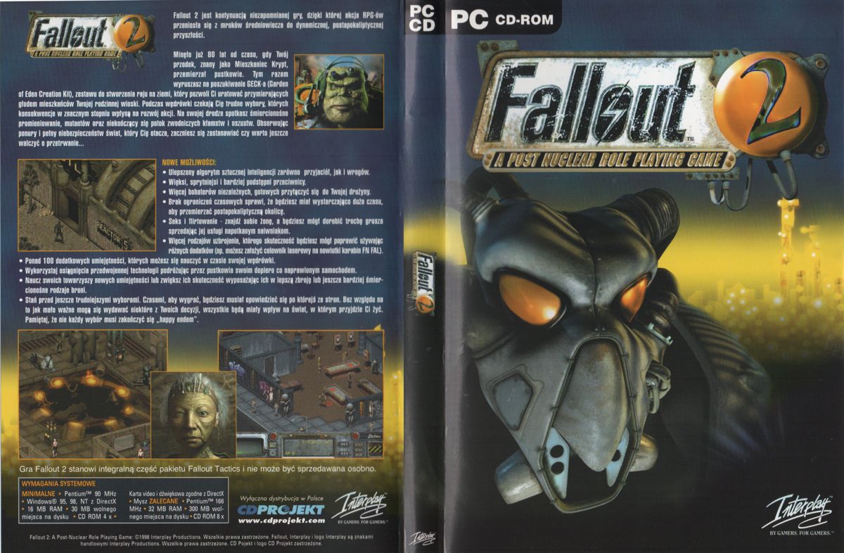 Full Cover for Fallout Tactics: Postnuklearna Gra Taktyczna (Windows): <i>Fallout 2</i>