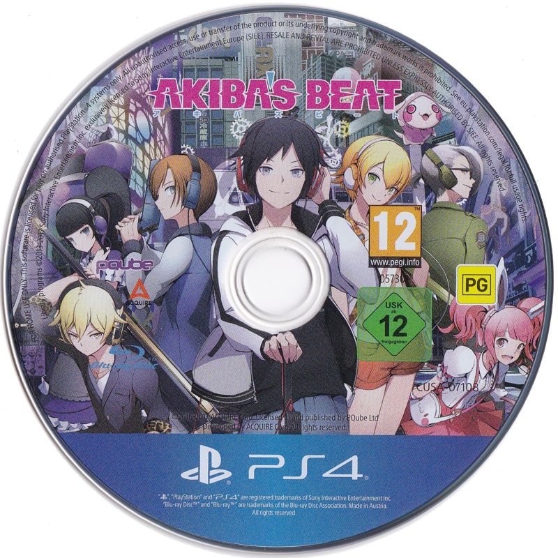 Media for Akiba's Beat (PlayStation 4)