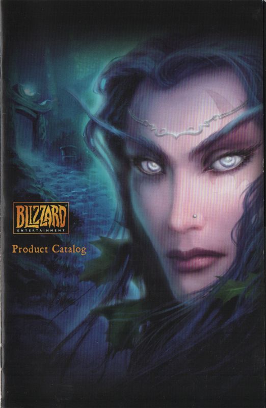 Advertisement for WarCraft III: Reign of Chaos (Macintosh and Windows) (BestSeller series release (2005)): Product Catalog - Front