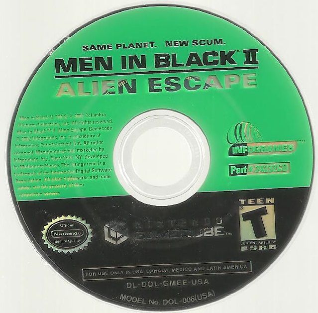 Media for Men in Black II: Alien Escape (GameCube)