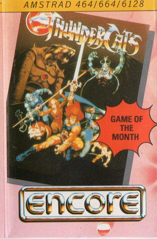 Front Cover for Thundercats (Amstrad CPC) (Encore budget re-release)