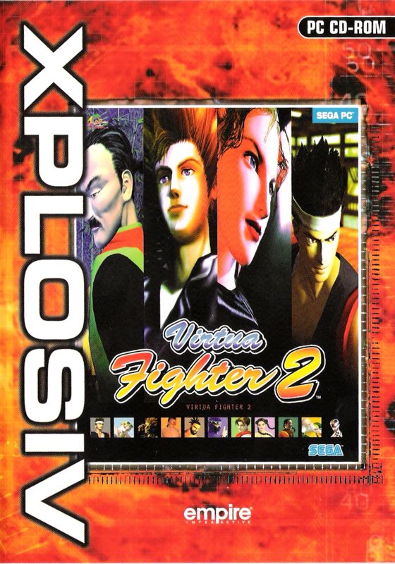 Front Cover for Virtua Fighter 2 (Windows) (Xplosiv release)