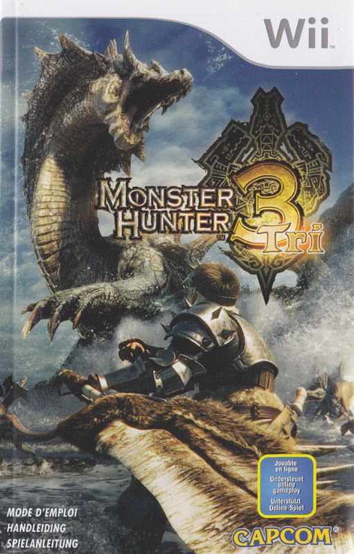 Manual for Monster Hunter Tri - Limited Edition: Ultimate Hunter Pack (Wii): FHG - Front