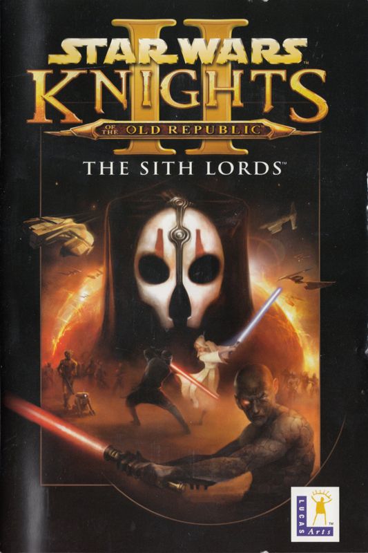 Star Wars: Knights Of The Old Republic II - The Sith Lords Cover Or ...