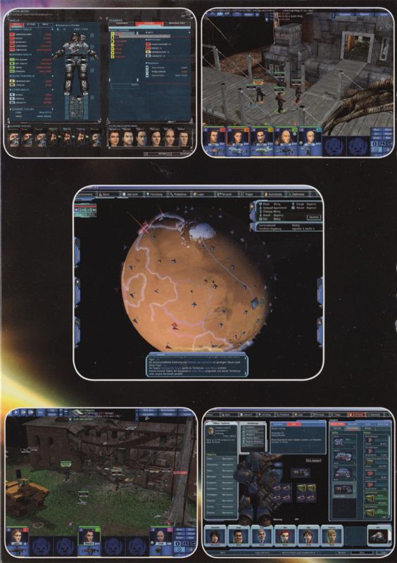 Inside Cover for UFO Trilogy (Windows) (Classics Games release): Left Flap