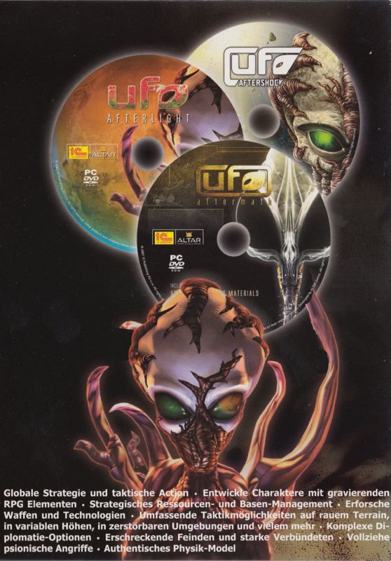Inside Cover for UFO Trilogy (Windows) (Classics Games release): Right Flap