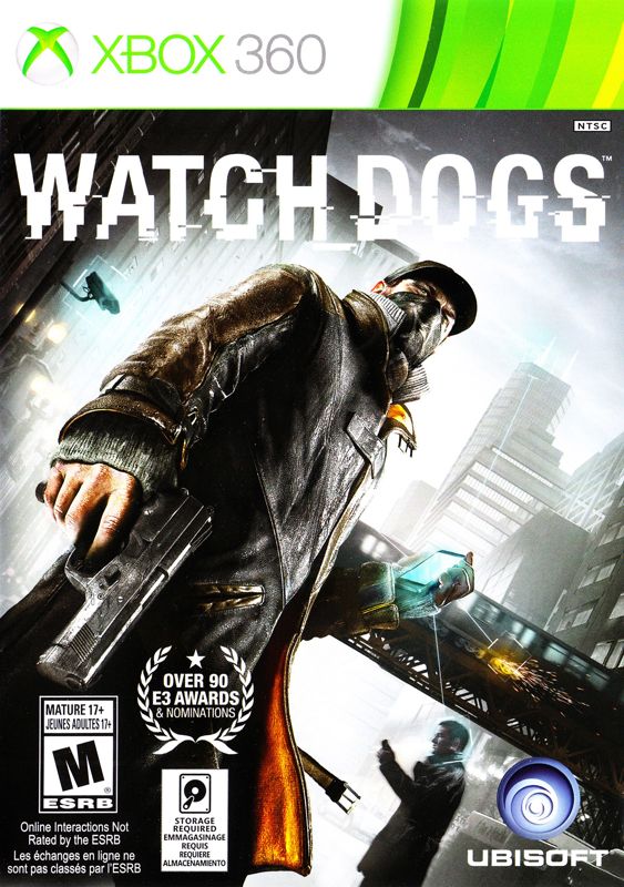 Front Cover for Watch_Dogs (Xbox 360)