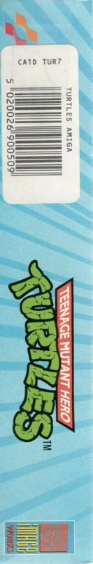 Spine/Sides for Teenage Mutant Ninja Turtles (Amiga): Left