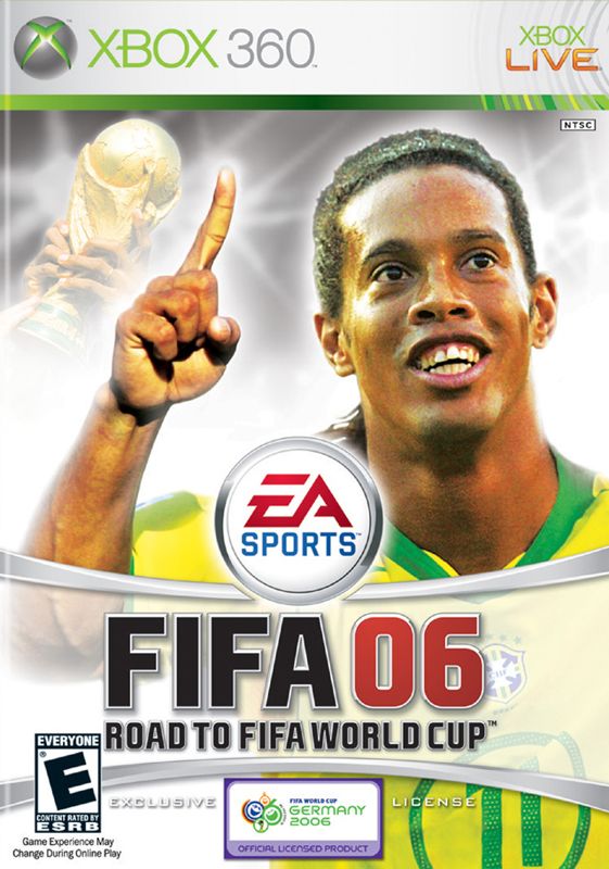 Front Cover for FIFA 06: Road to FIFA World Cup (Xbox 360)