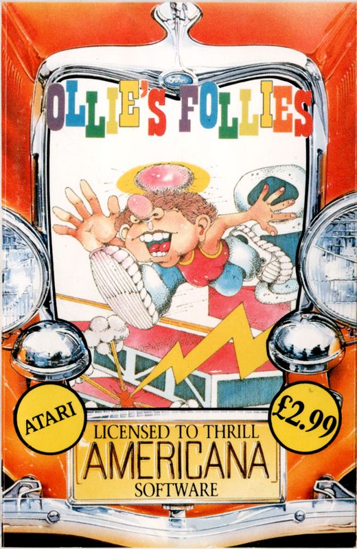 Front Cover for Ollie's Follies (Atari 8-bit)
