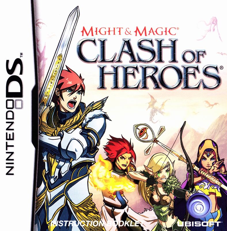 Manual for Might & Magic: Clash of Heroes (Nintendo DS): Front