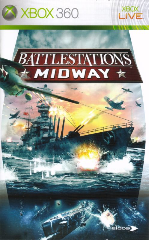 Manual for Battlestations: Midway (Xbox 360): Front