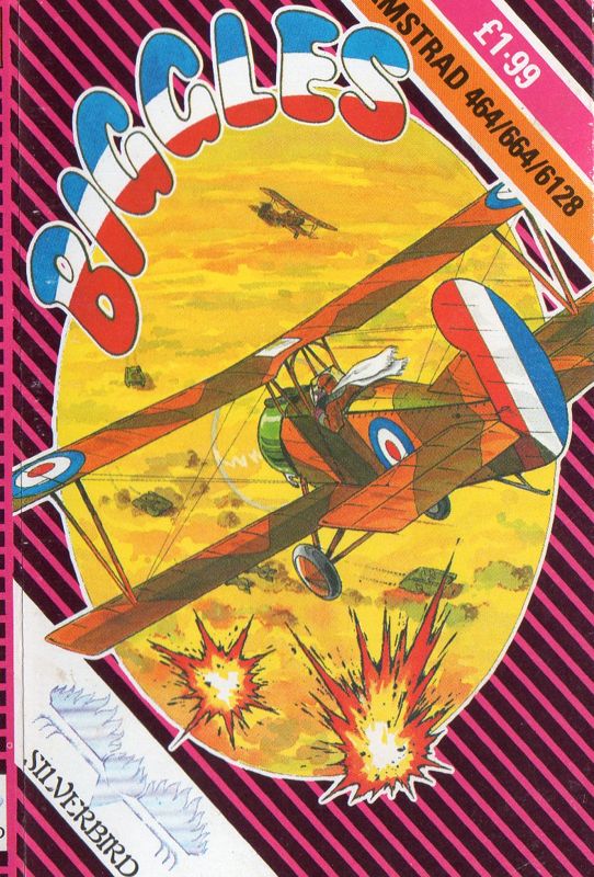 Front Cover for Biggles (Amstrad CPC) (Silverbird budget release)