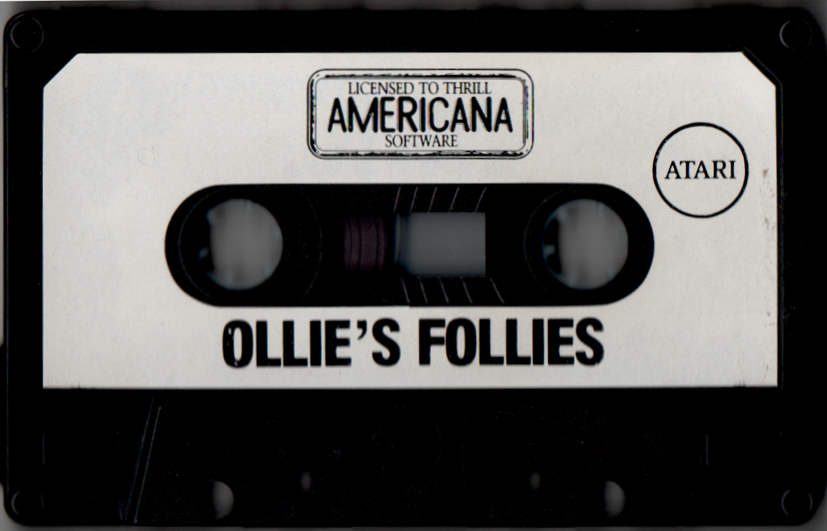 Media for Ollie's Follies (Atari 8-bit)